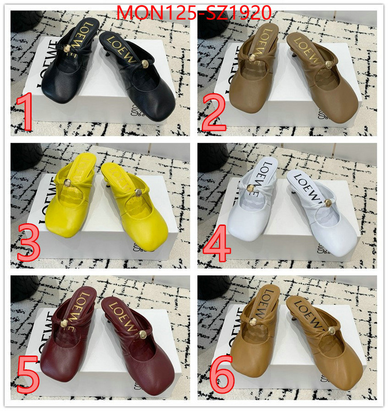 Women Shoes-Loewe 2024 luxury replicas ID: SZ1920 $: 125USD