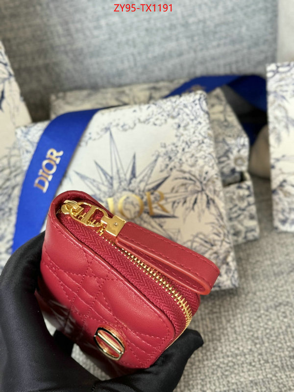 Dior Bags(TOP)-Wallet- top quality designer replica ID: TX1191 $: 95USD,