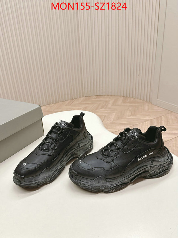 Men Shoes-Balenciaga new designer replica ID: SZ1824 $: 155USD