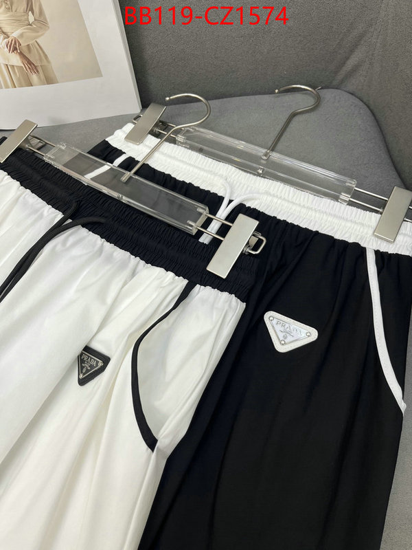 Clothing-Prada high quality aaaaa replica ID: CZ1574 $: 119USD