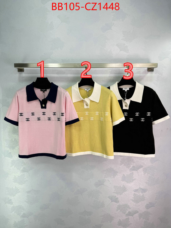 Clothing-Chanel how to start selling replica ID: CZ1448 $: 105USD