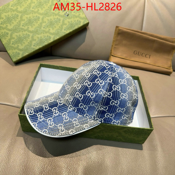 Cap(Hat)-Gucci wholesale imitation designer replicas ID: HL2826 $: 35USD