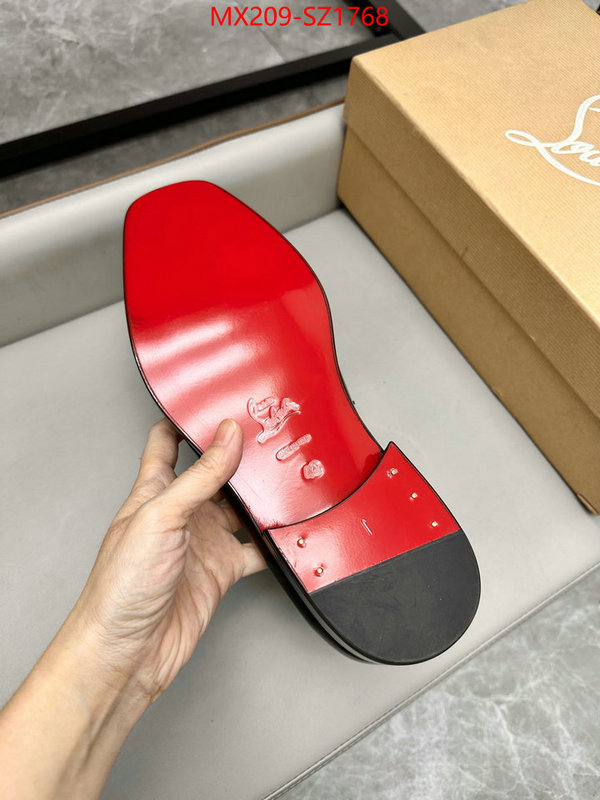 Men Shoes-Christian Louboutin luxury fake ID: SZ1768 $: 209USD-shoes yupoo Men Shoes-Christian Louboutin luxury fake ID: SZ1768 $: 209USD