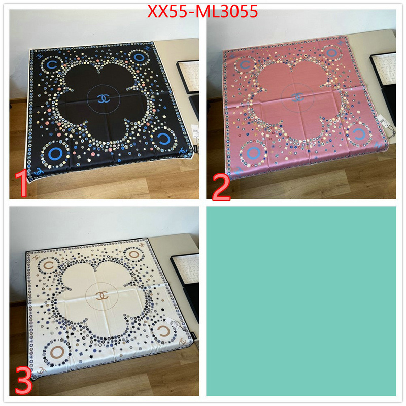 Scarf-Chanel shop the best high authentic quality replica ID: ML3055 $: 55USD