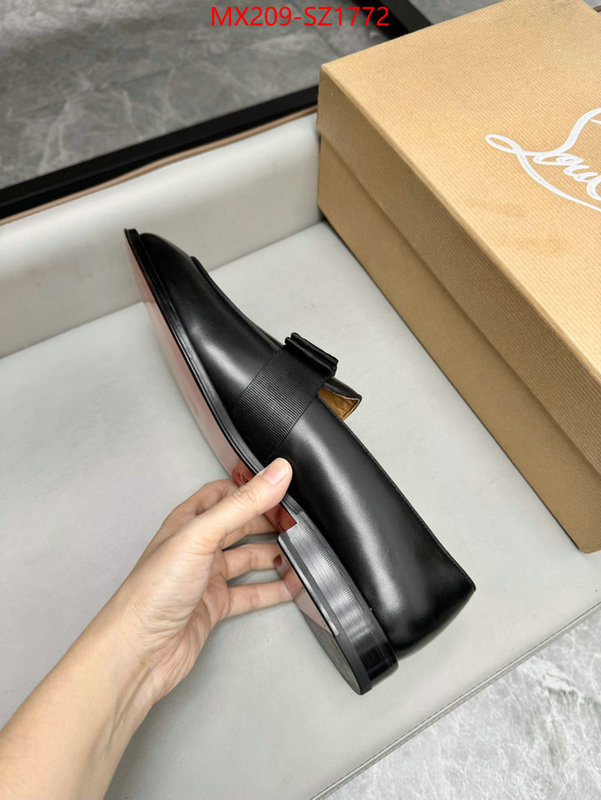 Men Shoes-Christian Louboutin fake ID: SZ1772 $: 209USD-shoes yupoo Men Shoes-Christian Louboutin fake ID: SZ1772 $: 209USD