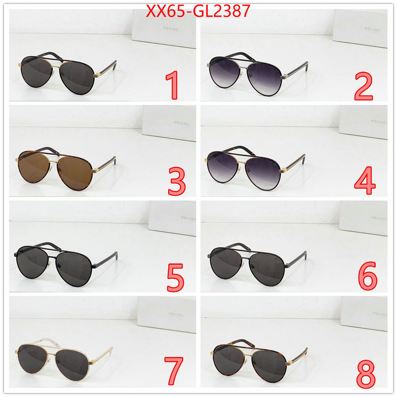 Glasses-Prada what's the best place to buy replica ID: GL2387 $: 65USD