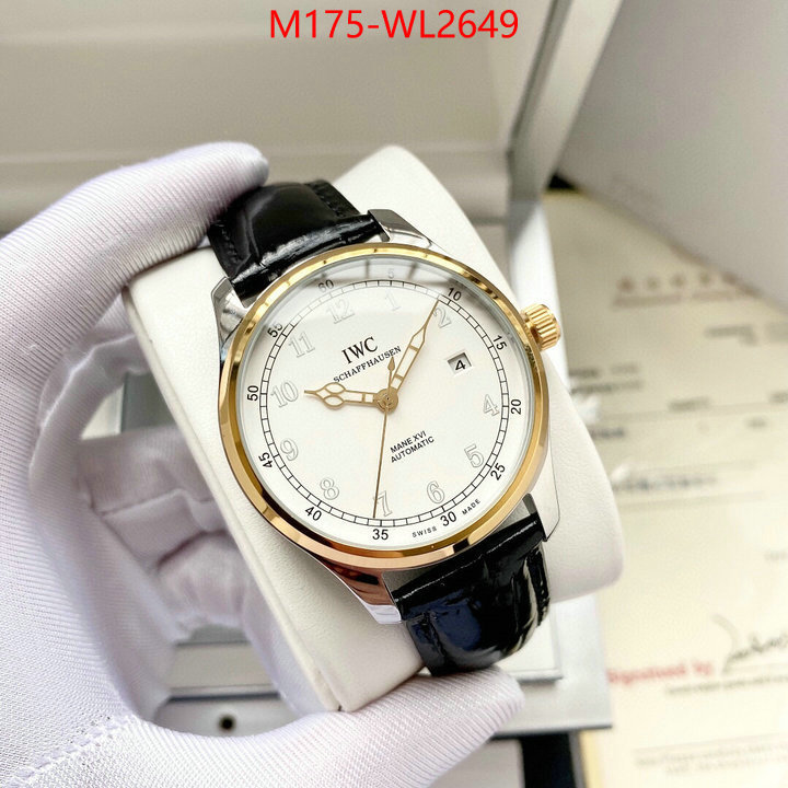 Watch(4A)-IWC online from china designer ID: WL2649 $: 175USD-shoes yupoo Watch(4A)-IWC online from china designer ID: WL2649 $: 175USD