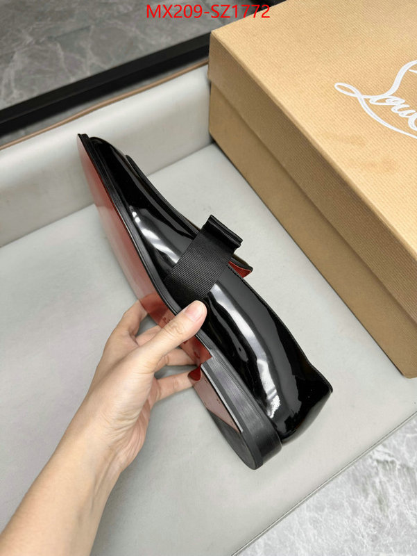 Men Shoes-Christian Louboutin fake ID: SZ1772 $: 209USD-shoes yupoo Men Shoes-Christian Louboutin fake ID: SZ1772 $: 209USD