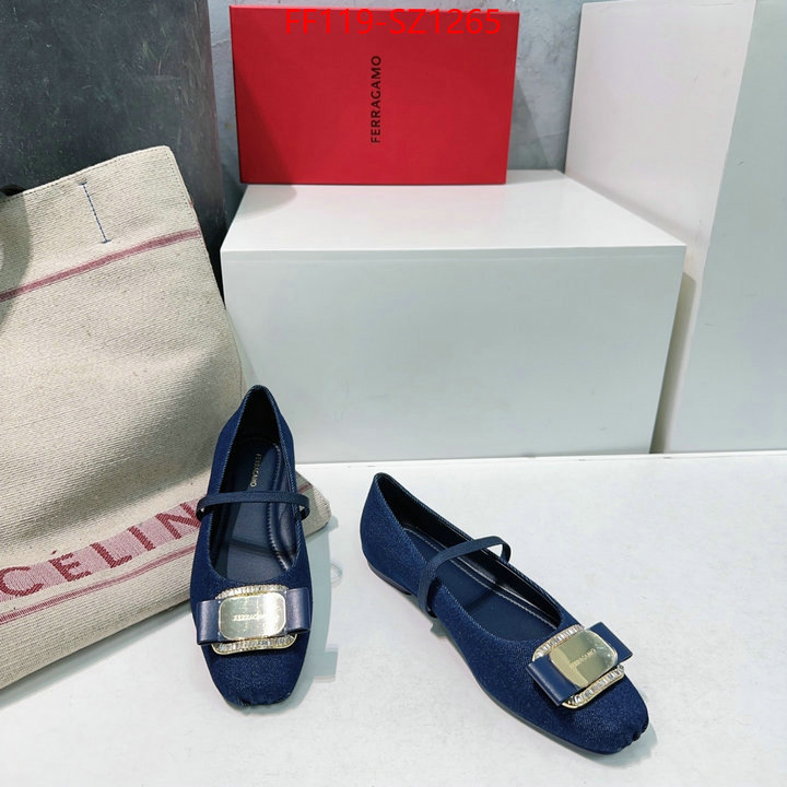 Women Shoes-Ferragamo wholesale replica shop ID: SZ1265 $: 119USD
