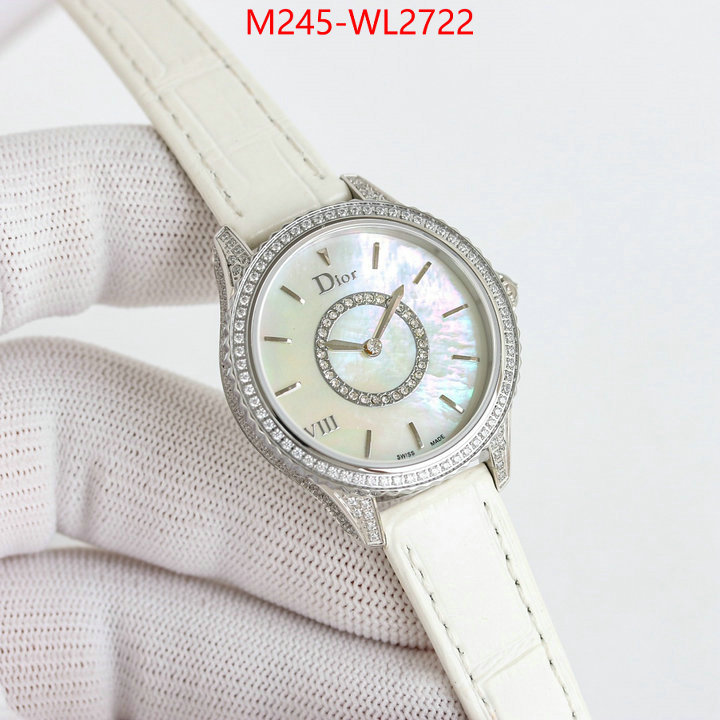 Watch(TOP)-Dior sell high quality ID: WL2722 $: 245USD