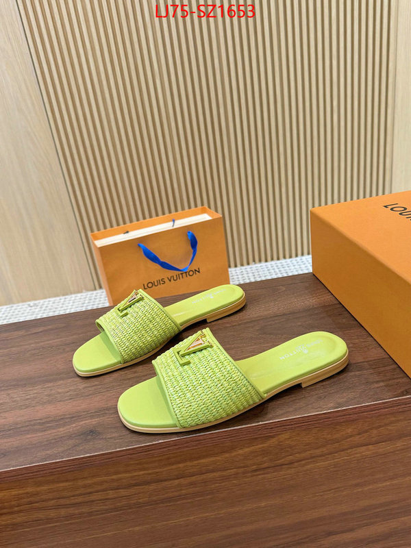 Women Shoes-LV the quality replica ID: SZ1653 $: 75USD