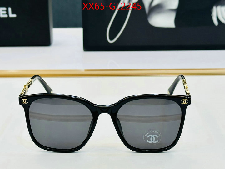 Glasses-Chanel 2024 perfect replica designer ID: GL2245 $: 65USD