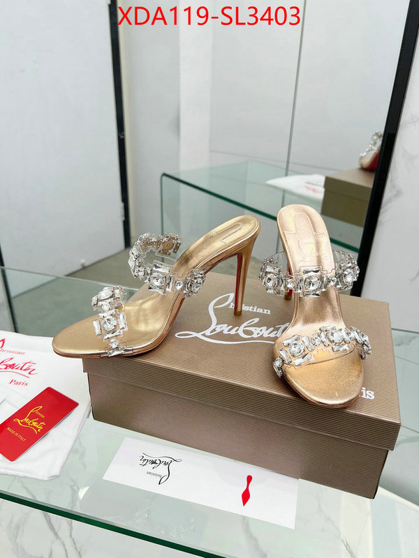 Women Shoes-Christian Louboutin what are the best replica ID: SL3403 $: 119USD