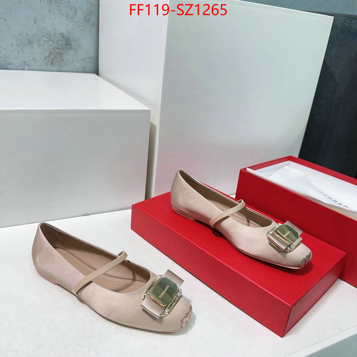 Women Shoes-Ferragamo wholesale replica shop ID: SZ1265 $: 119USD