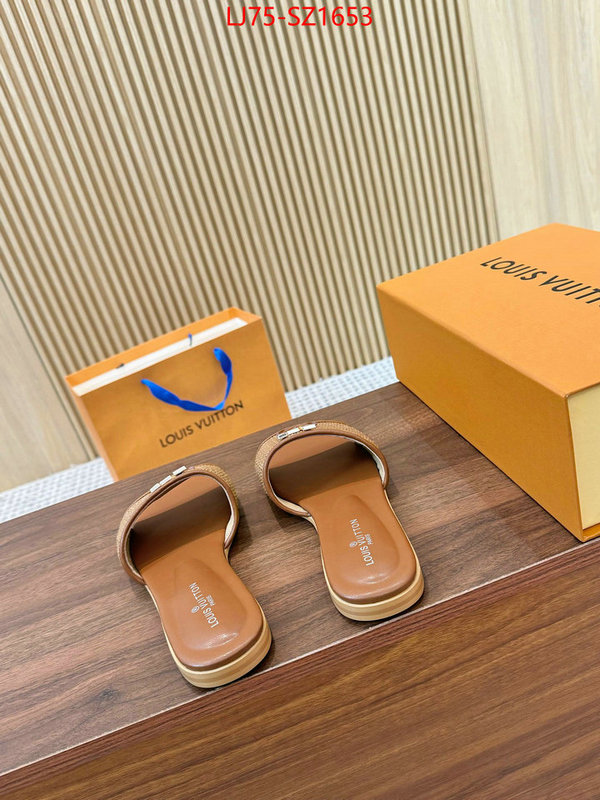 Women Shoes-LV the quality replica ID: SZ1653 $: 75USD