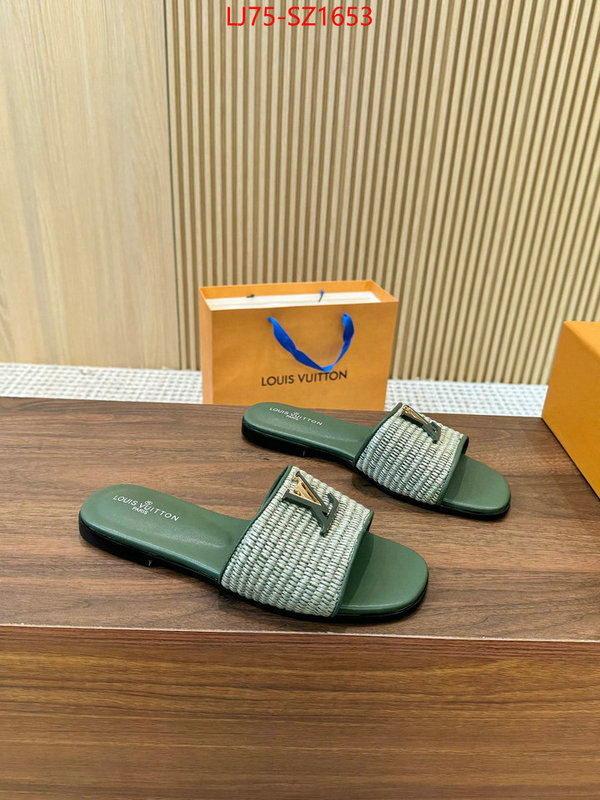 Women Shoes-LV the quality replica ID: SZ1653 $: 75USD