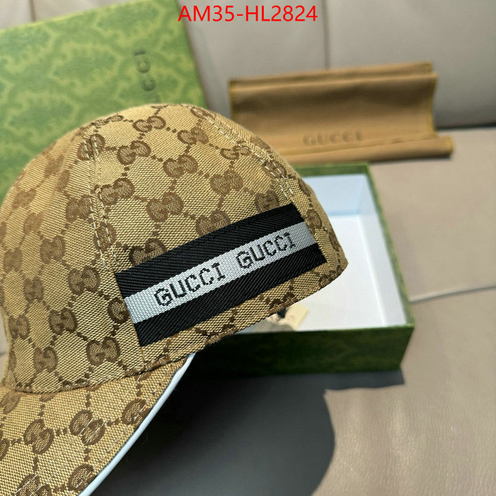 Cap(Hat)-Gucci designer 7 star replica ID: HL2824 $: 35USD