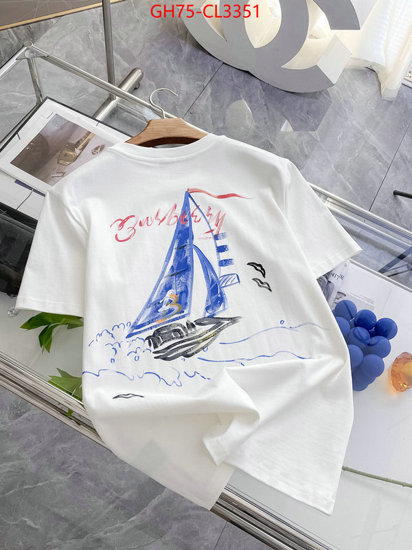 Clothing-Burberry designer fake ID: CL3351 $: 75USD