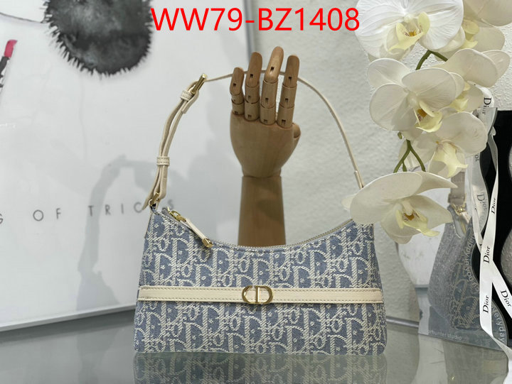 Dior Bags(4A)-Handbag- what's the best place to buy replica ID: BZ1408 $: 79USD,