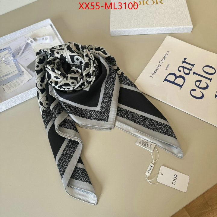 Scarf-Dior top quality designer replica ID: ML3100 $: 55USD