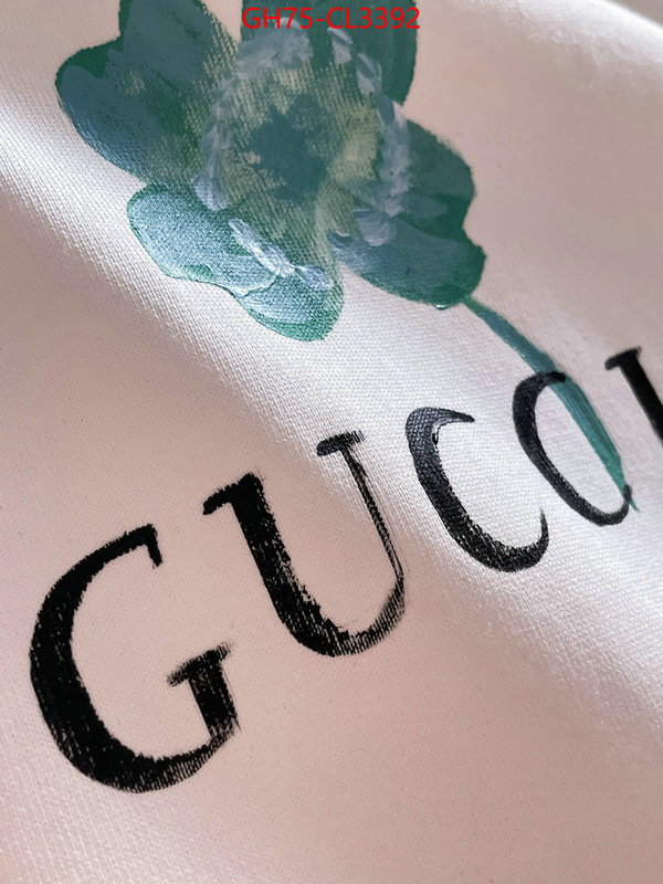 Clothing-Gucci buy luxury 2024 ID: CL3392 $: 75USD