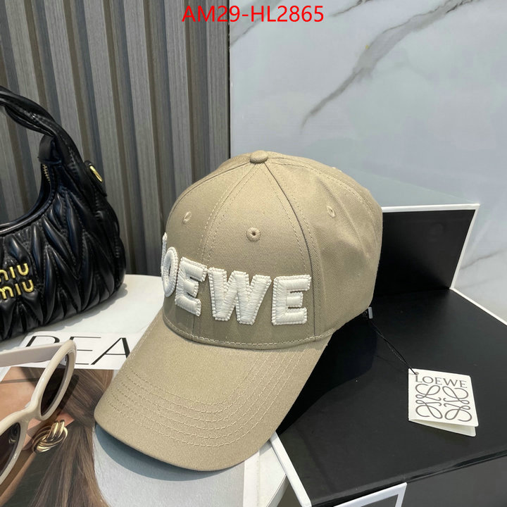 Cap(Hat)-Loewe buy best quality replica ID: HL2865 $: 29USD