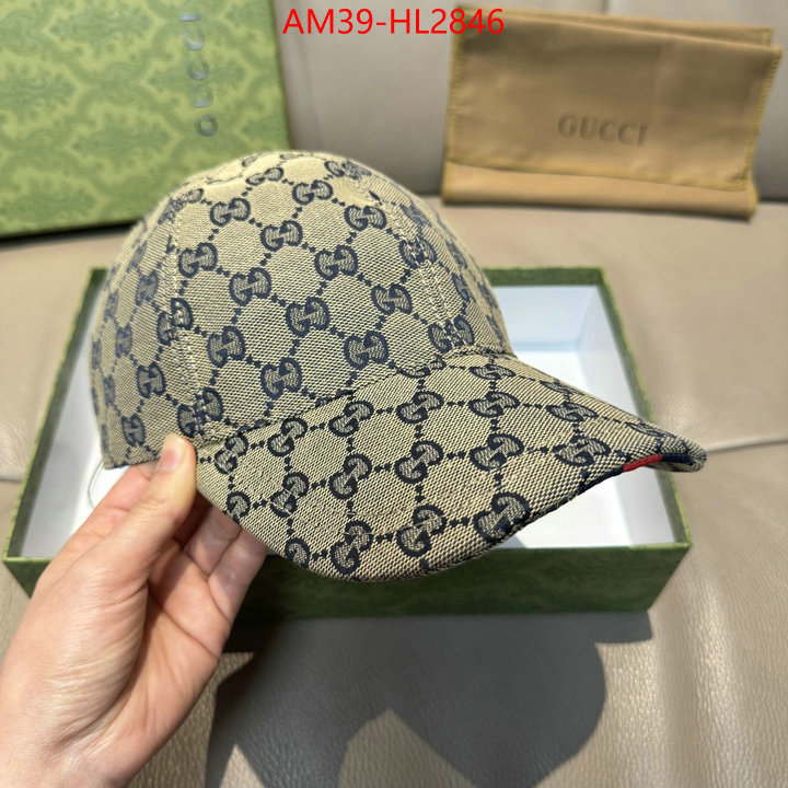 Cap(Hat)-Gucci luxury cheap replica ID: HL2846 $: 39USD