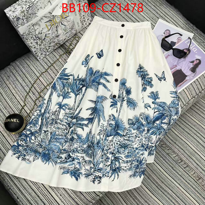 Clothing-Dior replica aaaaa designer ID: CZ1478 $: 109USD