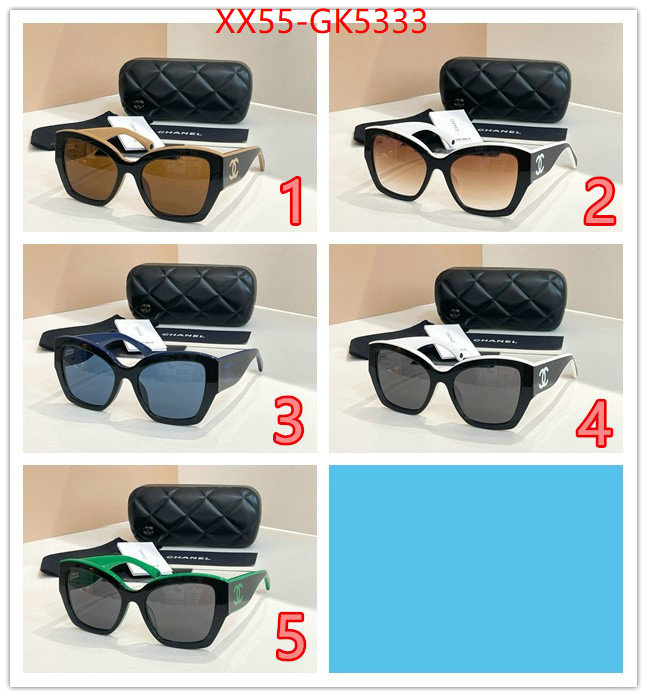 Glasses-Chanel can you buy replica ID: GK5333 $: 55USD