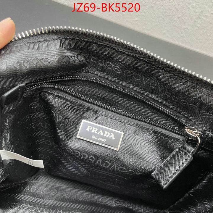 Prada Bags(4A)-Clutch- designer 1:1 replica ID: BK5520 $: 69USD,