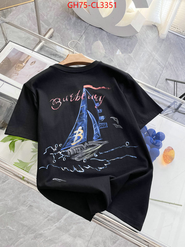 Clothing-Burberry designer fake ID: CL3351 $: 75USD