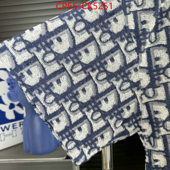 Clothing-Dior 2024 perfect replica designer ID: CK5251 $: 65USD