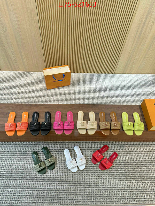 Women Shoes-LV the quality replica ID: SZ1653 $: 75USD