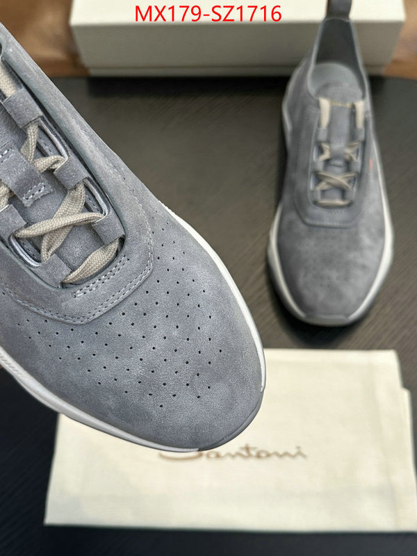 Men Shoes-Santoni new 2024 ID: SZ1716 $: 179USD