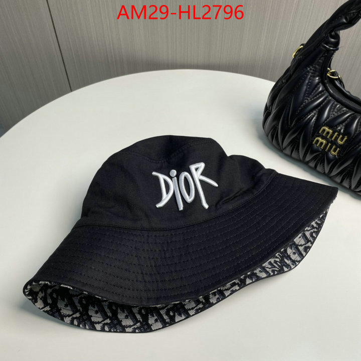 Cap (Hat)-Dior high-end designer ID: HL2796 $: 29USD