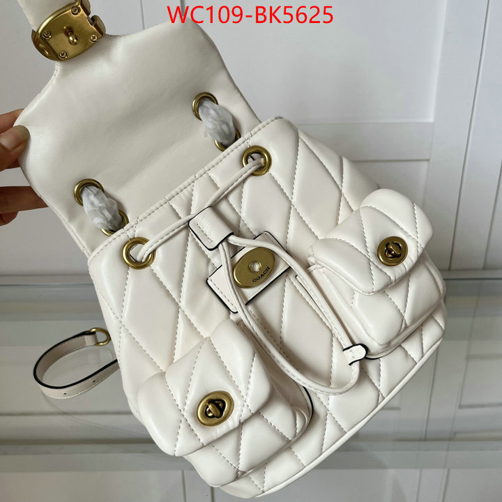Coach Bags(4A)-Backpack- fake designer ID: BK5625 $: 109USD,