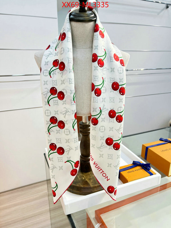Scarf-LV designer 7 star replica ID: ML3335 $: 69USD