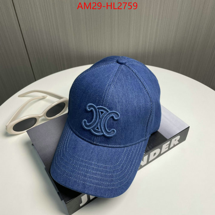Cap(Hat)-Celine new designer replica ID: HL2759 $: 29USD