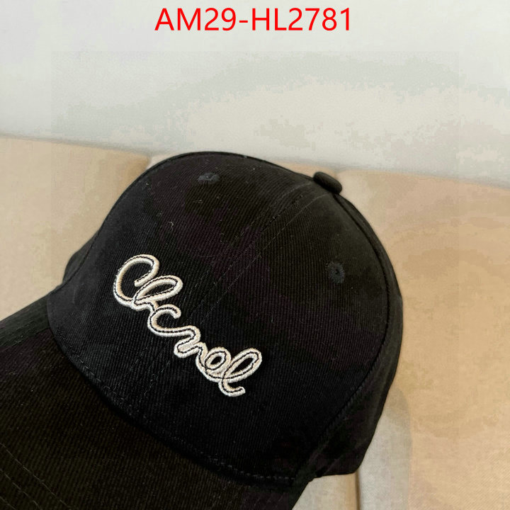 Cap (Hat)-Chanel high quality replica ID: HL2781 $: 29USD