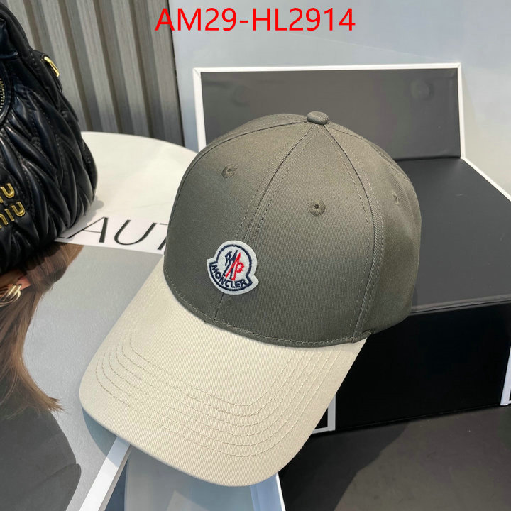 Cap(Hat)-Moncler wholesale china ID: HL2914 $: 29USD