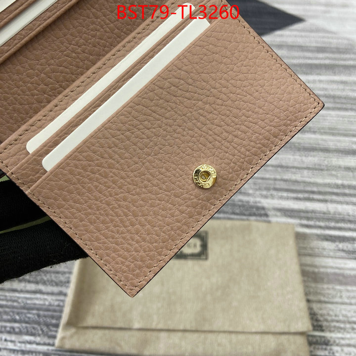 Gucci Bags(TOP)-Wallet- what best replica sellers ID: TL3260 $: 79USD,