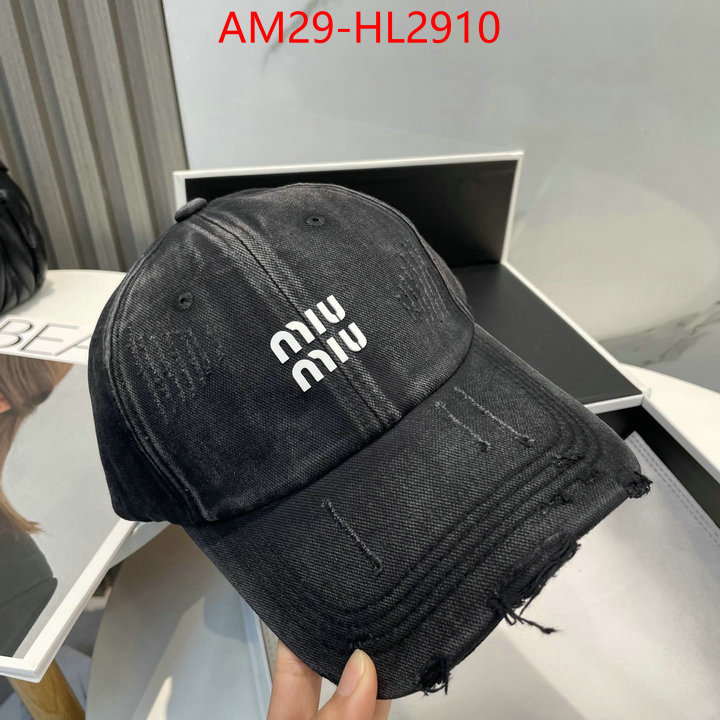 Cap(Hat)-Miu Miu best website for replica ID: HL2910 $: 29USD