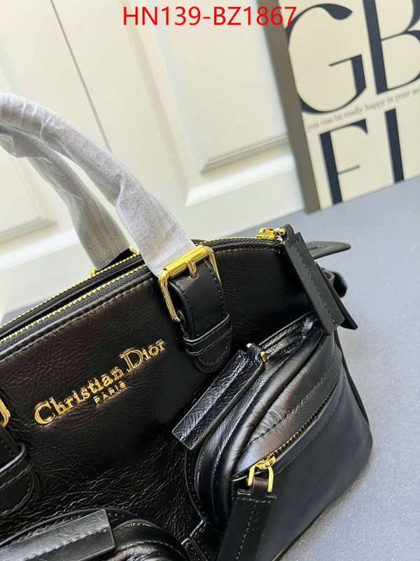 Dior Bags(4A)-Handbag- shop cheap high quality 1:1 replica ID: BZ1867 $: 139USD,