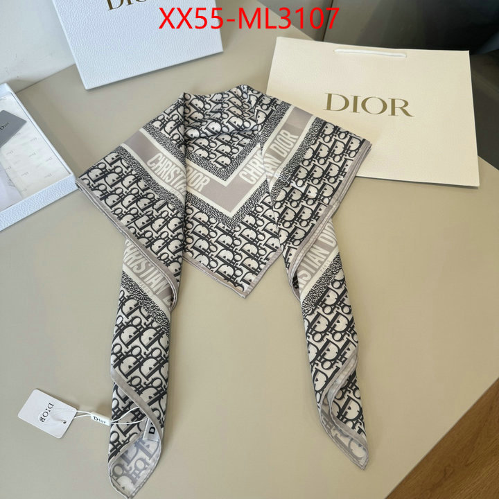 Scarf-Dior perfect quality designer replica ID: ML3107 $: 55USD