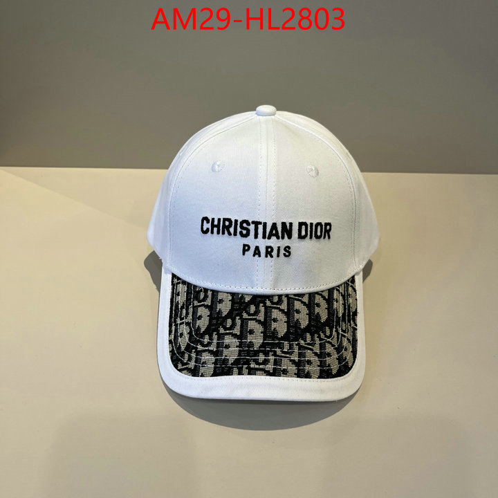 Cap (Hat)-Dior luxury fake ID: HL2803 $: 29USD