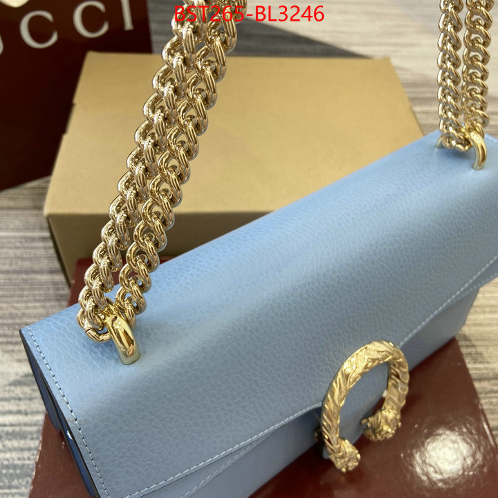 Gucci Bags(TOP)-Dionysus- replica sale online ID: BL3246 $: 265USD,