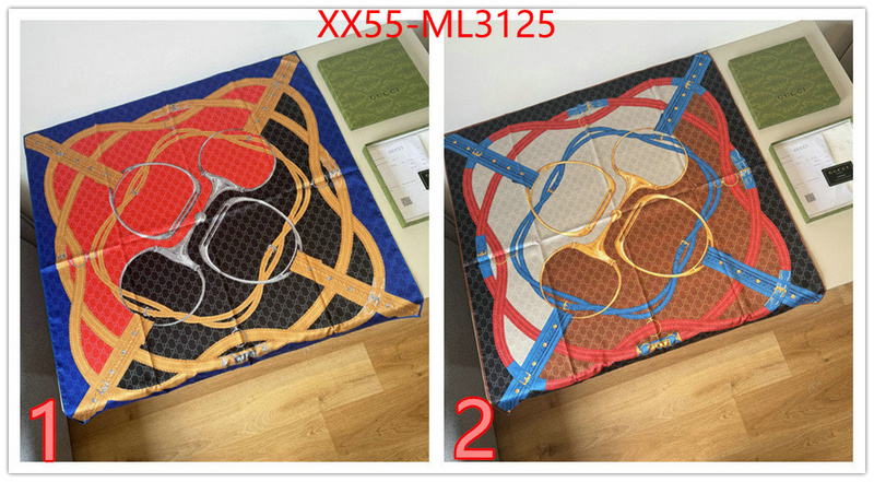 Scarf-Gucci can i buy replica ID: ML3125 $: 55USD
