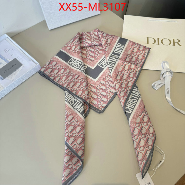 Scarf-Dior perfect quality designer replica ID: ML3107 $: 55USD
