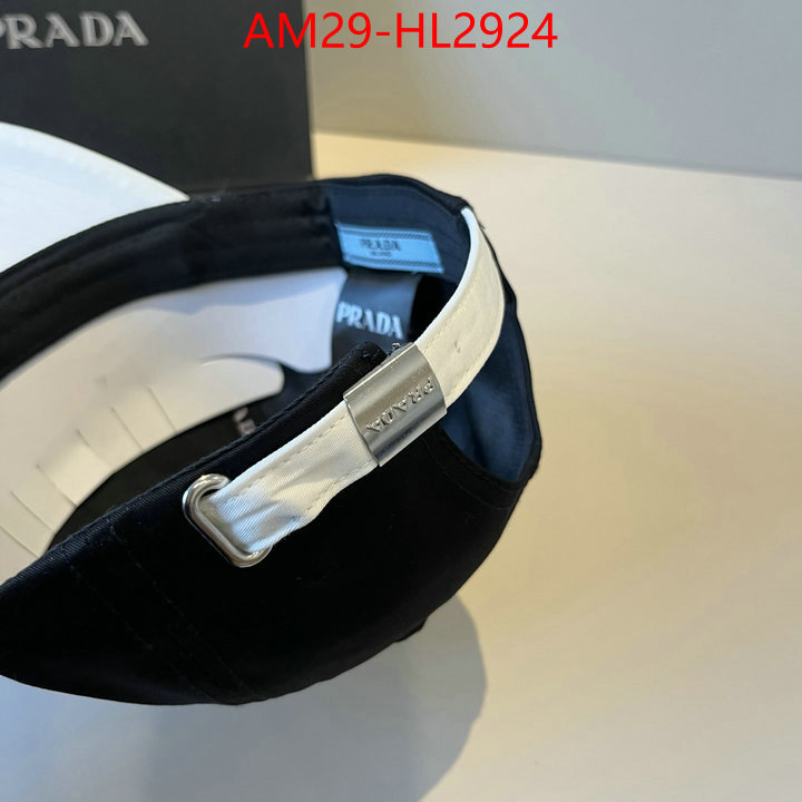 Cap (Hat)-Prada hot sale ID: HL2924 $: 29USD