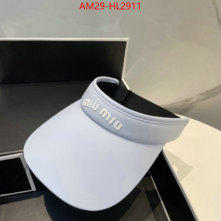 Cap(Hat)-Miu Miu buy cheap replica ID: HL2911 $: 29USD